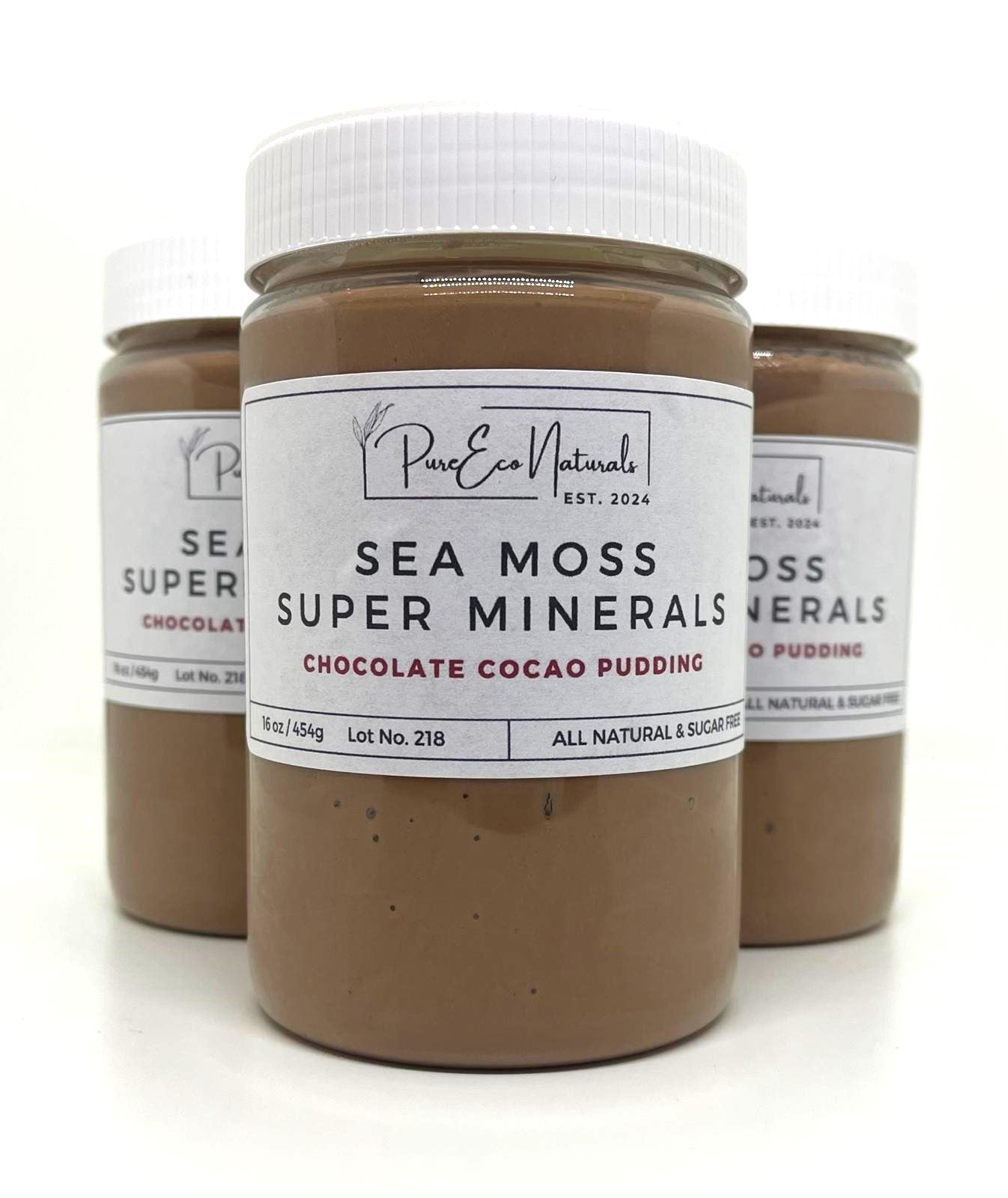 Sea Moss Super Minerals - Chocolate Cocao Pudding